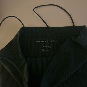 dark green american eagle cami